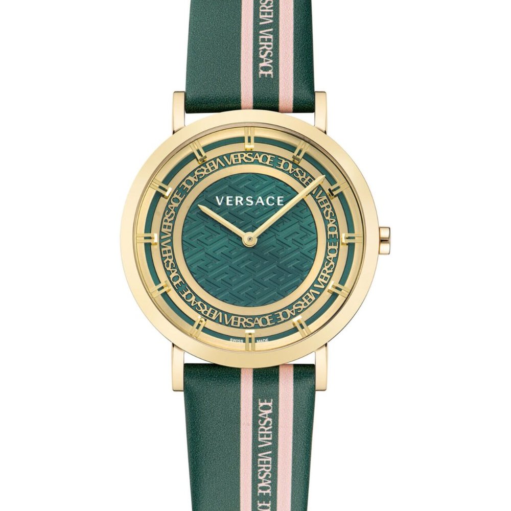 Versace Versus Gold 36mm Stripe Watch